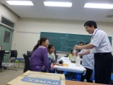 研究室での個別指導