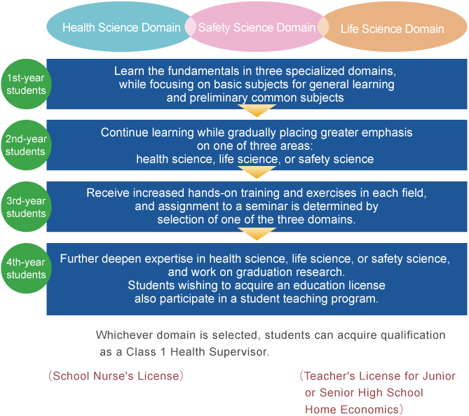 Study Program for the Health and Safety Sciences Major